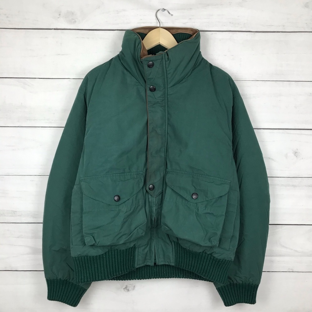 Vintage 1990s Nautica Puffer Duck Down Bomber